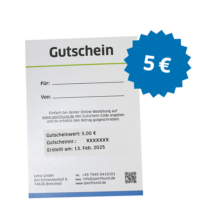 5€ Gutschein