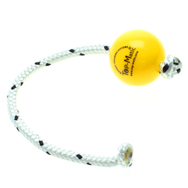 Top-Matic Fun-Ball Mini-GELB mit Seil SOFT